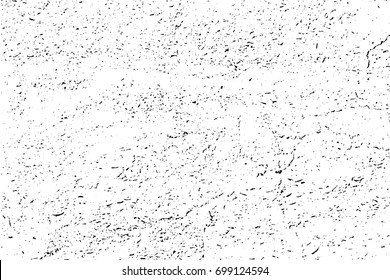 Distressed halftone grunge black and white vector texture -mountain rock texture background for creation abstract vintage effect with noise and grain