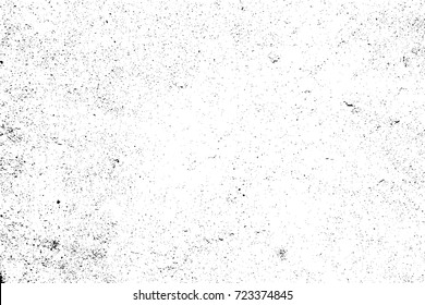 Distressed Halftone Grunge Black And White Vector Texture -texture Of Concrete Floor Background For Creation Abstract Vintage Effect With Noise And Grain