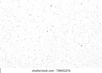 Distressed halftone grunge black and white vector texture - wrapping pack paper background for creation abstract vintage design effect with noise, scratch and grain.