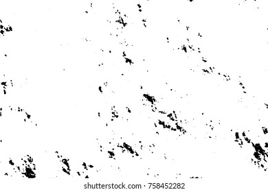 Distressed halftone grunge black and white vector texture -texture of snow background for creation abstract vintage effect with noise and grain