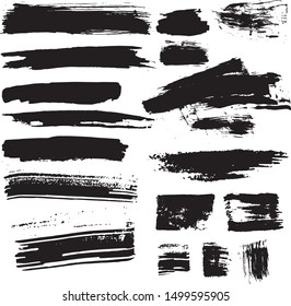 Distressed ink stain,spot. Grunge Textures. Silhouette splatter graphics. Splatter Ink Spot. Brushes