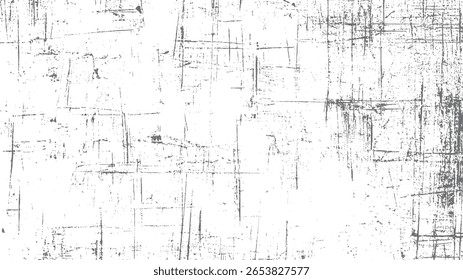 Textura de rasguño de línea afligida con estilo grunge abstracto moderno. Patrón de superposición sin fisuras para el diseño de fondo urbano vintage.
