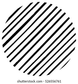 Distressed Lines Black Diagonal stamp Overlay Texture For Your Design. EPS10 vector.