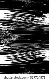 Distressed Lines  Black Overlay Texture For Your Design. EPS10 vector.