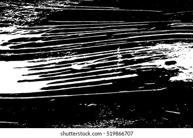 Distressed Lines  Black Overlay Texture For Your Design. EPS10 vector.