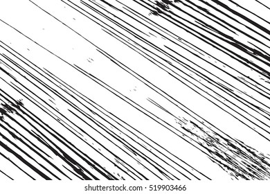 Distressed Lines  Black Overlay Texture For Your Design. EPS10 Vector.