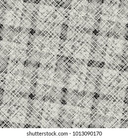 Distressed Mesh Textured Subtle Checked Pattern