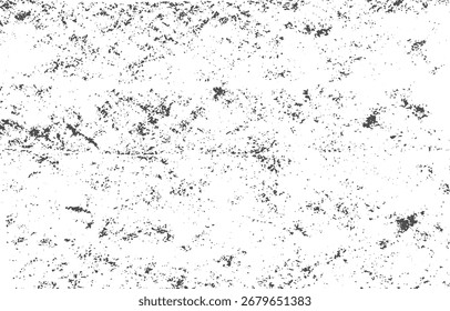 Distressed old grunge texture, background created with wax crayons. Monochrome scratched surface, on white background.