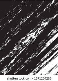 Beklemmte Grunge-Textur aus überlagerten Strichen. Grunge abstrakter Hintergrund für Design-Projekte. 