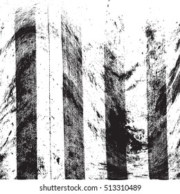 Distressed Overlay Lined Texture. Empty grunge background for making aged your design. EPS10 vector.