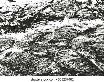 Distressed overlay rope texture. grunge background. abstract halftone vector illustration
