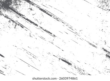 Distressed overlay rough textured. Distressed black sketches line texture. Dust overlay textured. Grain noise particles.	
