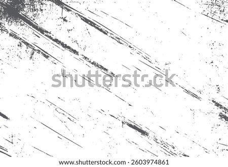 Distressed overlay rough textured. Distressed black sketches line texture. Dust overlay textured. Grain noise particles.	
