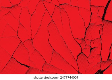 Fondo de textura de superposición estresada. fondo grunge. Ilustración vectorial de semitonos abstractos