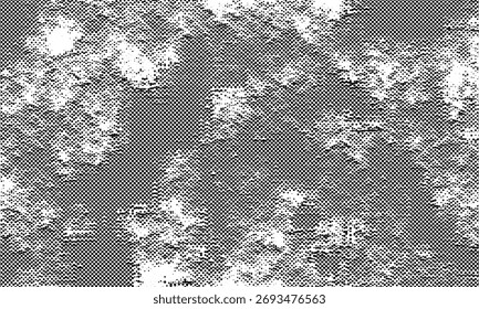 Fondo de textura de superposición afligido. Fondo de Vector grunge para Filtrar vintage. Efecto grunge de semitono