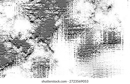 Fondo de textura de superposición afligido. Fondo de Vector grunge para Filtrar vintage. Efecto grunge de semitono