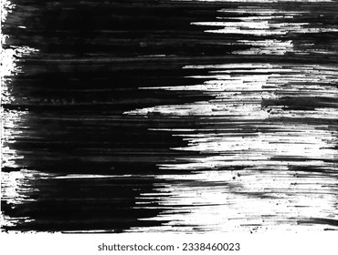 Verzerrte Overlay-Textur. Zerbrochener Gipskamaseneffekt. Vintage alter, kratzter Hintergrund.