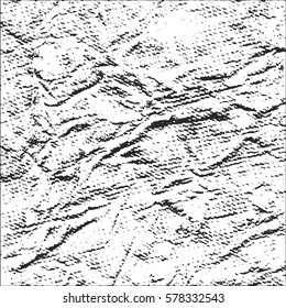 Distressed overlay texture of canvas. grunge background. abstract halftone vector illustration
