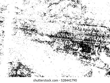 Distressed Overlay Texture - Car or Tracks Tire. Dirty Grunge Vector Print Textured Set.