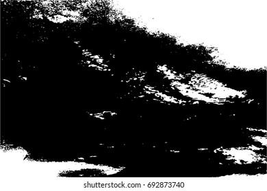 Distressed Overlay Texture - Car or Tracks Tire. Dirty Grunge Vector Print Textured Set.