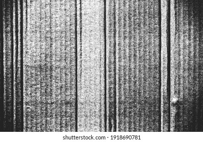 Distressed overlay texture of corrugated cardboard. grunge background. abstract halftone vector illustration
