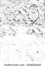 Distressed overlay texture of cracked concrete, stone or asphalt. grunge background. abstract halftone vector illustration