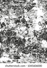 Distressed overlay texture of cracked concrete, stone or asphalt. grunge background. abstract halftone vector illustration