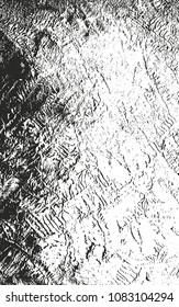 Distressed overlay texture of cracked concrete, stone or asphalt. grunge background. abstract halftone vector illustration