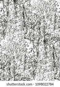 Distressed overlay texture of cracked concrete, stone or asphalt. grunge background. abstract halftone vector illustration