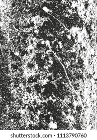 Distressed overlay texture of cracked concrete, stone or asphalt. grunge background. abstract halftone vector illustration
