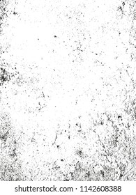 Distressed overlay texture of cracked concrete, stone or asphalt. grunge background. abstract halftone vector illustration