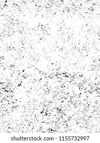 Distressed overlay texture of cracked concrete, stone or asphalt. grunge background. abstract halftone vector illustration
