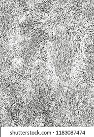 Distressed overlay texture of cracked concrete, stone or asphalt. grunge background. abstract halftone vector illustration