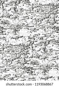 Distressed overlay texture of cracked concrete, stone or asphalt. grunge background. abstract halftone vector illustration