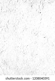 Distressed overlay texture of cracked concrete, stone or asphalt. grunge background. abstract halftone vector illustration