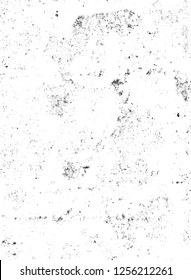 Distressed overlay texture of cracked concrete, stone or asphalt. grunge background. abstract halftone vector illustration