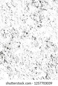 Distressed overlay texture of cracked concrete, stone or asphalt. grunge background. abstract halftone vector illustration