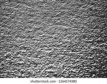 Distressed overlay texture of cracked concrete, stone or asphalt. grunge background. abstract halftone vector illustration