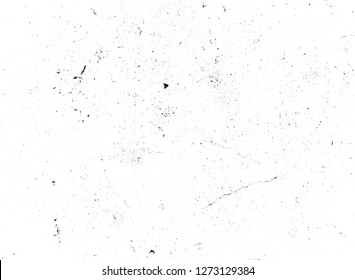 Distressed overlay texture of cracked concrete, stone or asphalt. grunge background. abstract halftone vector illustration