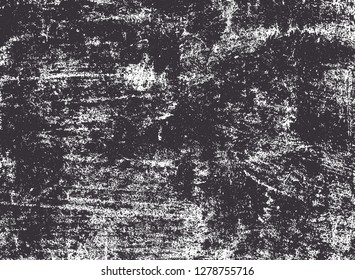 Distressed overlay texture of cracked concrete, stone or asphalt. grunge background. abstract halftone vector illustration