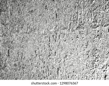 Distressed overlay texture of cracked concrete, stone or asphalt. grunge background. abstract halftone vector illustration