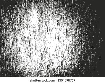 Distressed overlay texture of cracked concrete, stone or asphalt. grunge background. abstract halftone vector illustration