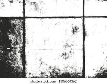 Distressed overlay texture of cracked concrete, stone or asphalt. grunge background. abstract halftone vector illustration