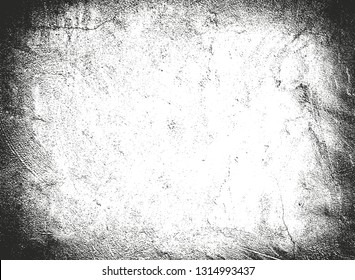 Distressed overlay texture of cracked concrete, stone or asphalt. grunge background. abstract halftone vector illustration