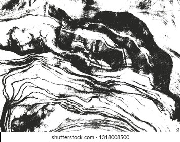 Distressed overlay texture of cracked concrete, stone or asphalt. grunge background. abstract halftone vector illustration