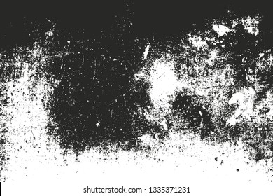 Distressed overlay texture of cracked concrete, stone or asphalt. grunge background. abstract halftone vector illustration