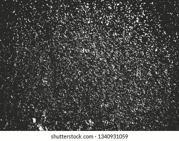 Distressed overlay texture of cracked concrete, stone or asphalt. grunge background. abstract halftone vector illustration
