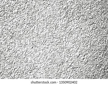 Distressed overlay texture of cracked concrete, stone or asphalt. grunge background. abstract halftone vector illustration