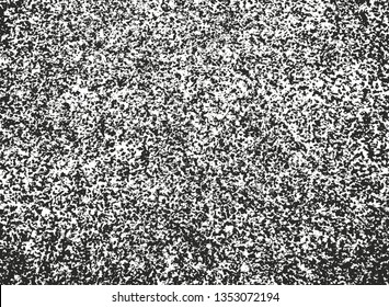 Distressed overlay texture of cracked concrete, stone or asphalt. grunge background. abstract halftone vector illustration