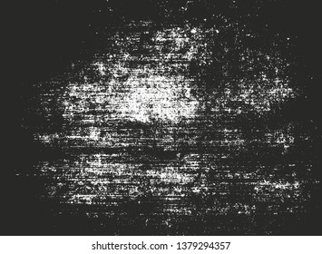 Distressed overlay texture of cracked concrete, stone or asphalt. grunge background. abstract halftone vector illustration